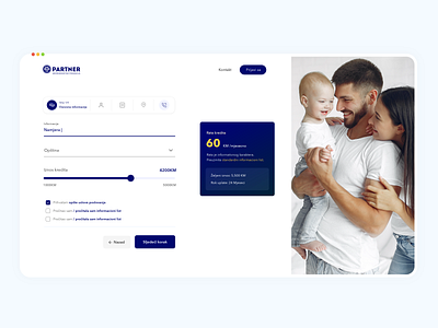 Dashboard UI banking blue finance finance app form modern signup ui design ui designer