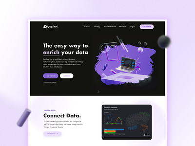 Analytics Website Design