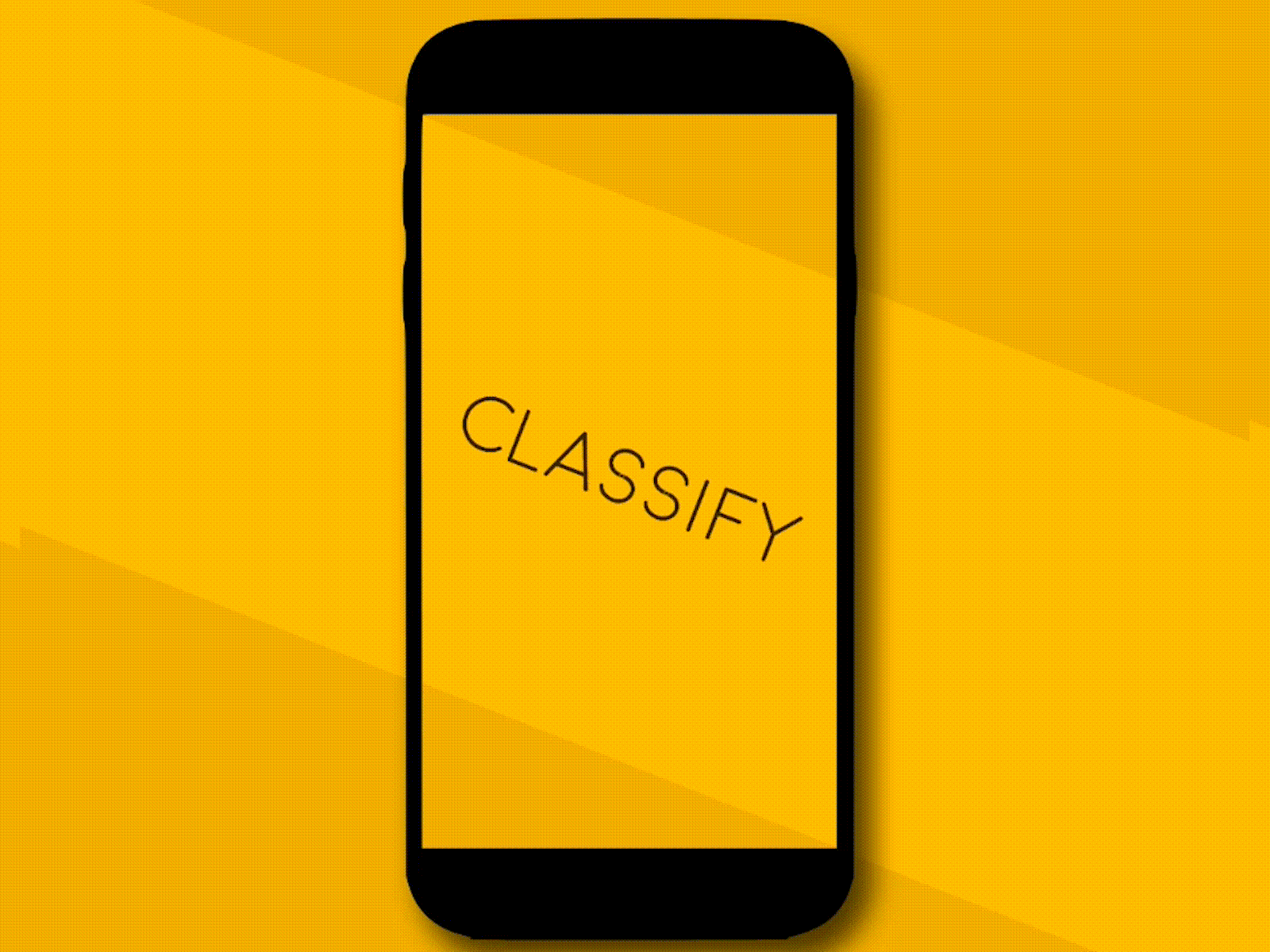 ◕ CLASSIFY ◕ Mobile App ◕ Loading Screen ◕ animated animation app classify design game idea loading page loading screen mobile mobile app modern motion orange prototype screen vector