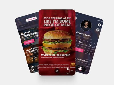 Watch&Catch Interactive Ads App ads app design graphic design idea ui