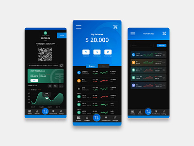 Cybor Pay - Crypto Manager Platform App app coin crypto design idea manager app platform token ui ux