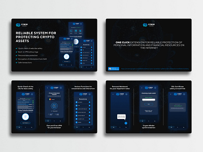 Cybor Security - Browser Security Extention app banner branding browser crypto design extention protection security