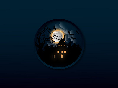 Halloween landscape graphic design halloween 2020 halloween bash halloween design halloween landscape halloween party icon design illustration landscape landscape design landscape illustration landscaping vector