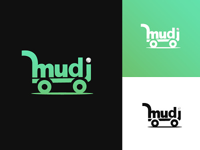 Mudi Logo branding branding design golf app golf ball golf club golfer gradient design graphic design grocery icon design illustration logo logo design vector