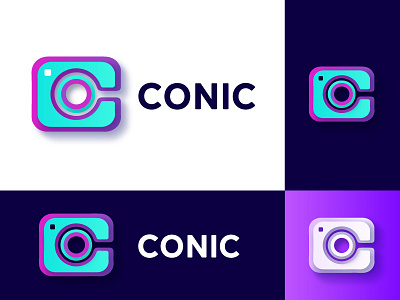 CONIC LOGO brand design brand identity brand identity design branding camera camera icon camera lens camera logo corporate branding corporate branding identity corporate design corporate identity design icons illustration logo logodesign vector