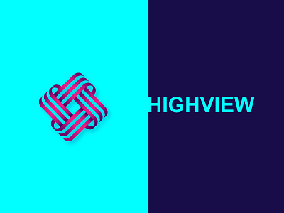 HIGHVIEW LOGO appicon brand brand identity branding branding concept branding design corporate branding corporate design corporate identity gradient gradient color gradient design gradient icon highviewlogo illustraion logo logo mark logoconcept logodesign vector