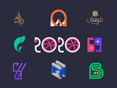 Top 8 of 2020 2020 bangladesh design financial gradient illustration logo logo design minimal tranding