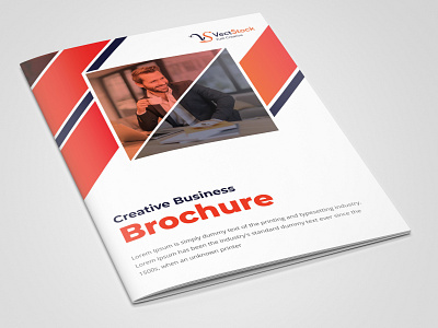 16 Pages Creative Business Brochure Template abstract booklet business company company brochure company profile corporate corporate flyer design flyer leaflet