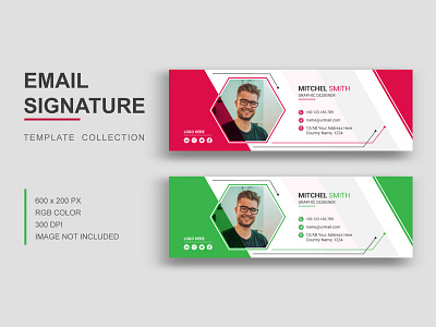Email Signature business contact corporate email signature template esign esignature gmail html mail mail signature signature stationary