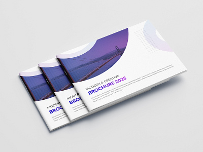 Modern and Minimalist Landscape Brochure proposal