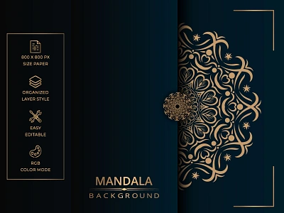 Luxury mandala vector background with golden arabesque style abstract background design golden illustration liquid luxury mandala manipulation web