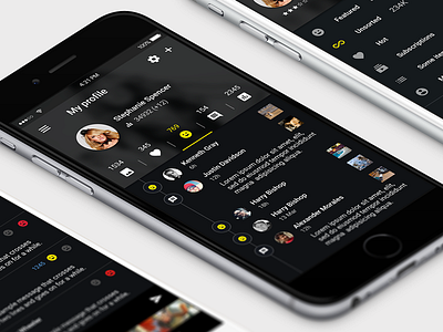Megafun App app design graphic interface ios iphone mobile ui ux
