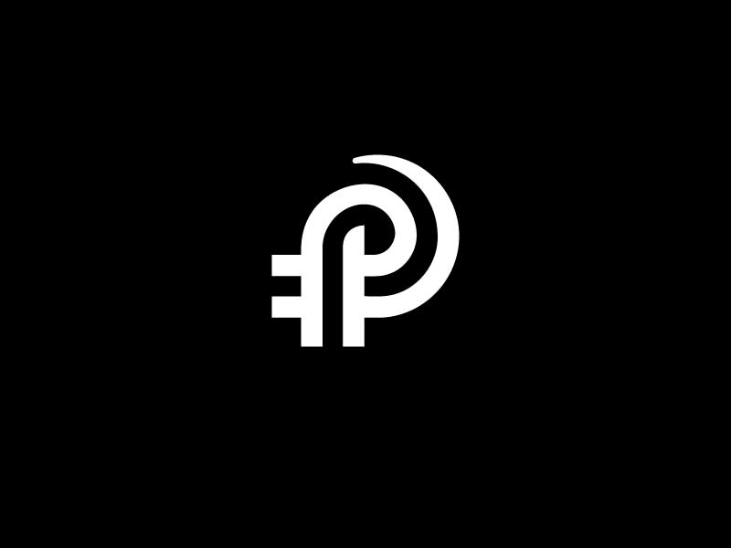 P logo by vakho on Dribbble