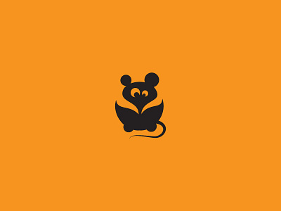 Funny Mouse funny logo mouse
