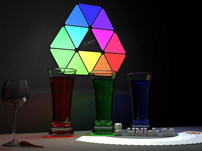 Gambling 3d art cards cinema4d drinks night night club photoshop poker render