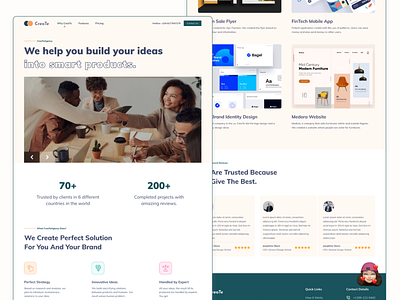 Design Agency Landing Page