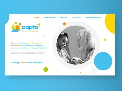 UI Website design for Capta Foundation