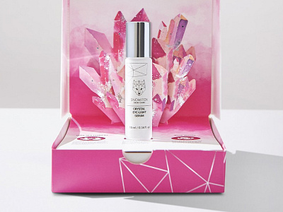 3D Foiled Popup Packaging for Snowfox Skincare