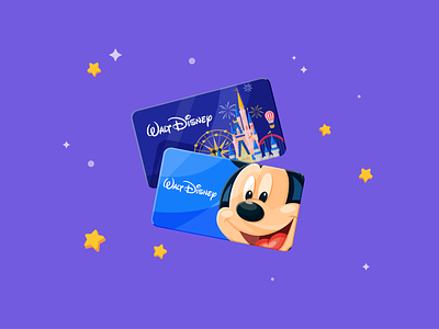 Prize Design: Disney World Theme Park Tickets adobe illustrator