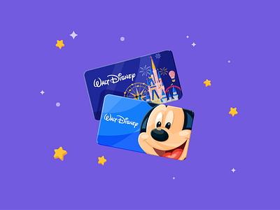 Prize Design: Disney World Theme Park Tickets adobe illustrator