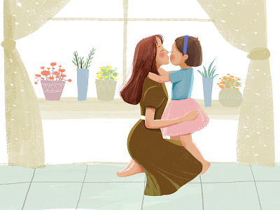 I Love You Mom animation branding illustration ui web