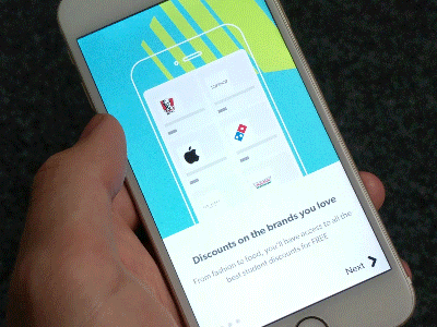 App Walkthrough android app chris weston ios onboarding parallax student beans
