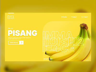 I have a Pisang banana bananas i love pisang ui xd