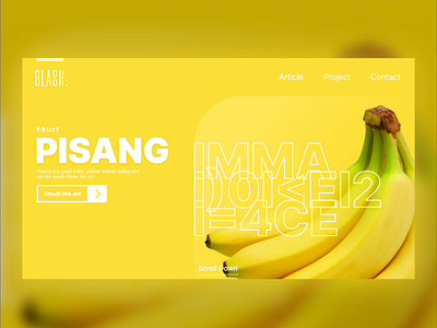 I have a Pisang