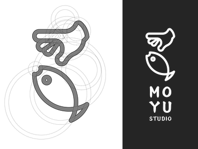 MOYU illustration logo set