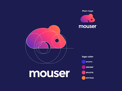mouse mix color app branding design icon illustration logo typography ui ux vector