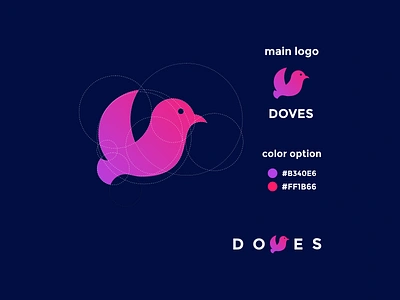 dove bird icon logo app branding design icon illustration logo typography ui ux vector web