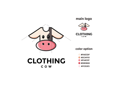 clothing cow logo