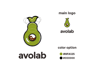 avolab green coloring logo