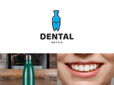 dental and bottle app branding design icon illustration logo typography ui ux vector