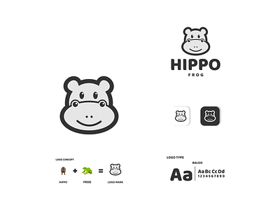 hippo and frog