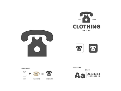 t shirt and telephone app branding design fashion icon illustration logo t shirt telephone typography ui ux vector vintage