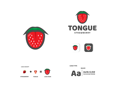 tongue  strawberry