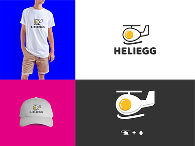 helicopter and egg app branding design egg helicopter icon illustration logo transportation typography ui ux vector