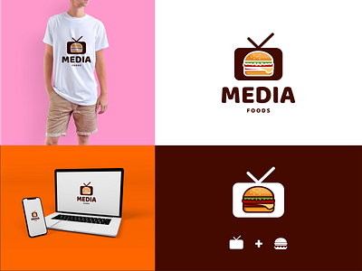 Television and burger