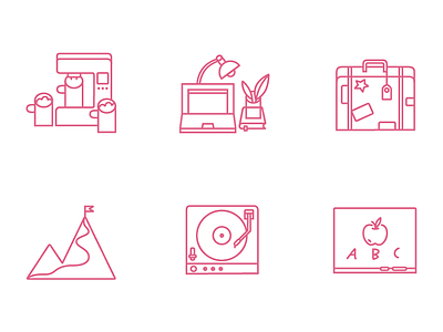 Icons for Beetroot.se