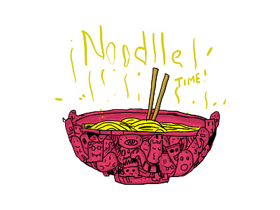 Noodle on Doodle - design