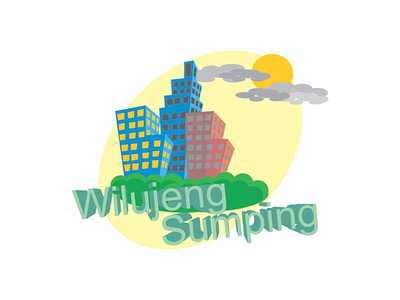 "Wilujeng Sumping" - Sundanese greetings art coreldraw design drawing illustration logo