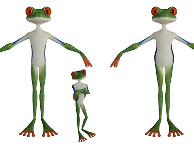 3D Frog