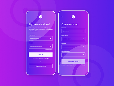 Daily UI Challenge #1 — Sign Up