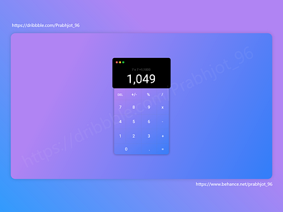 Daily UI Calculator calculator calculator app calculator ui concept design daily ui daily ui challenge design typography ui ux