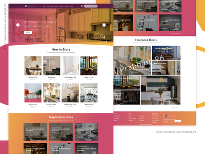 Furniture Web Design