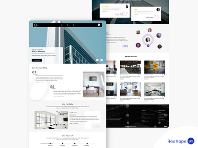 Homely: Website Landing Page