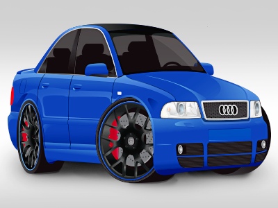 Audi B5 S4 Love audi avatar car forum illustration