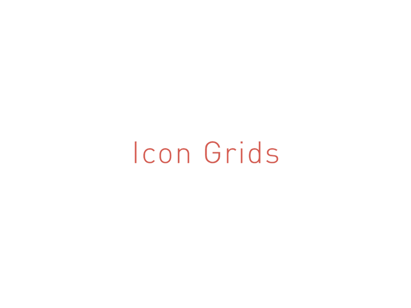 Apple's Icon Grid