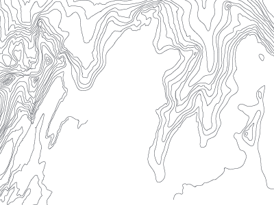 Contour Lines 2 contour elevation illustrator map topographic vector